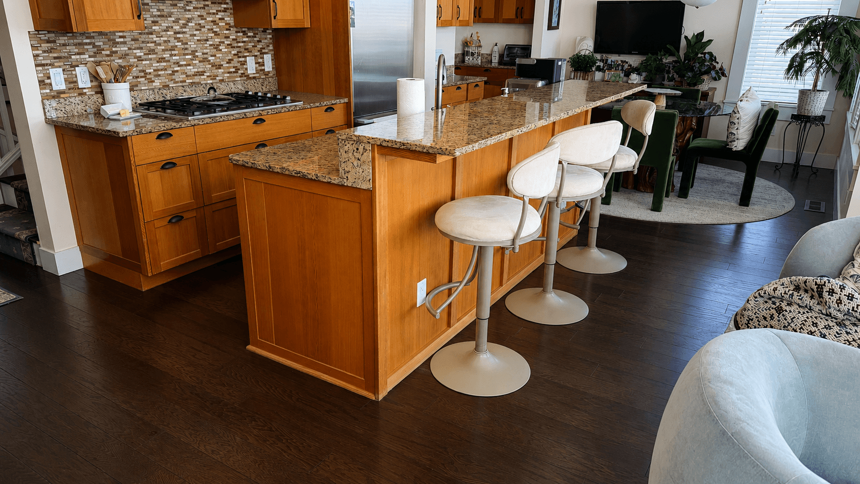 Before cleaning: Kitchen