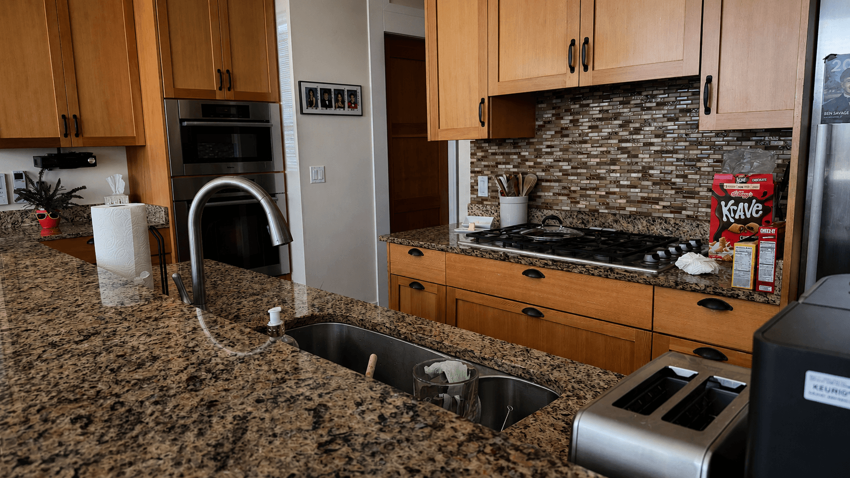 Before cleaning: Kitchen